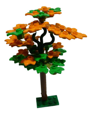 1 x LEGO  MOC,City,Stadt,System,Tree,Baum Herbst 58 Teile Teile Neu MOC-3