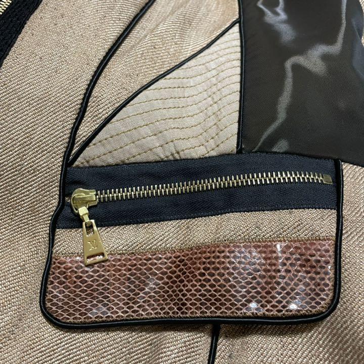 Authentic Louis Vuitton Python Leather Switching … - image 7