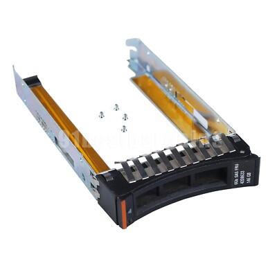 2.5'' SAS HHD Hard Drive Caddy Tray + Screws 44T2216 For IBM x3650 M2 M3 M4 X5