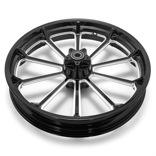 21x3.5 Front Wheel Rim Dual Disc Hub ABS for Harley Touring Electra Glide 09-24 - Picture 5 of 12