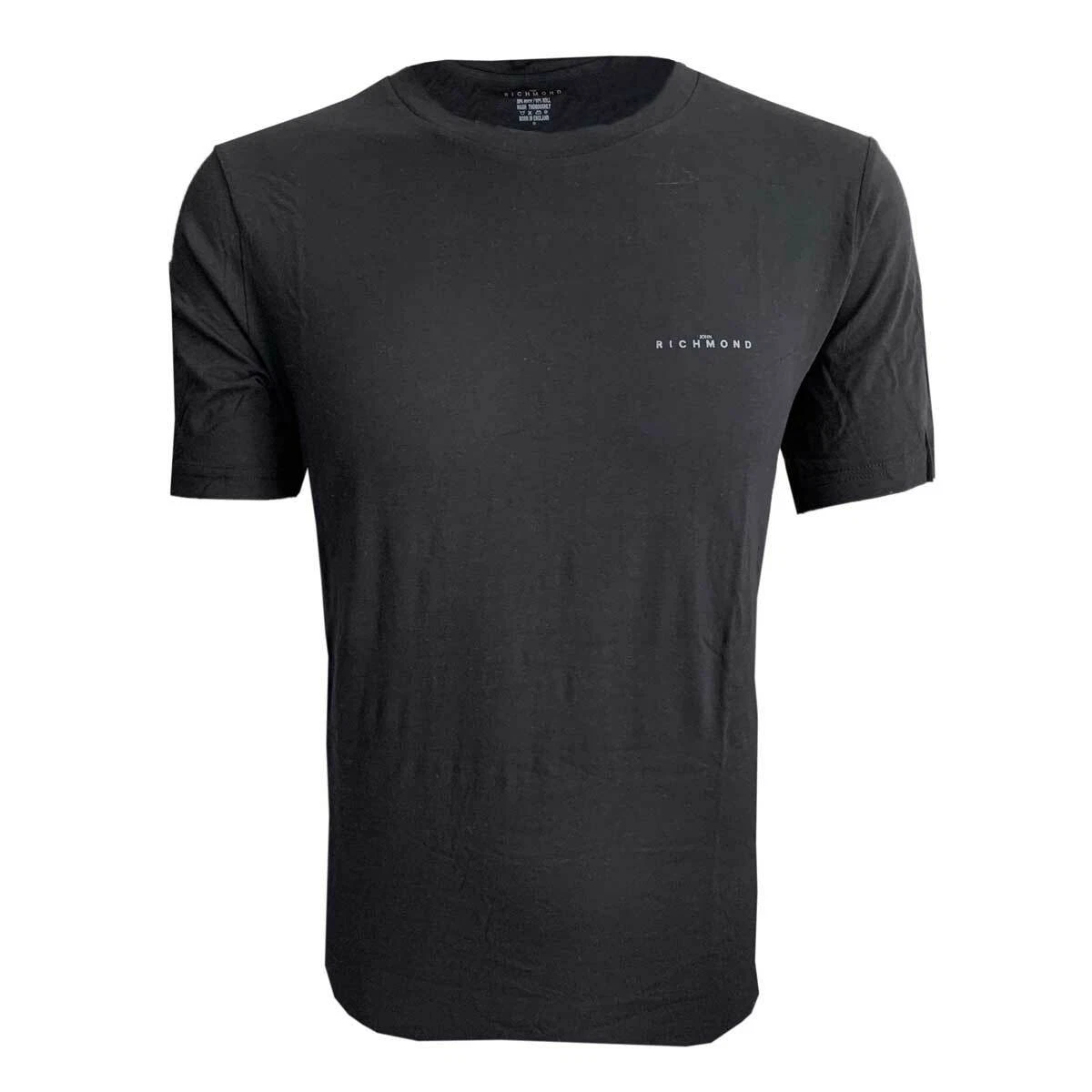 BOX 3PCS MENS JOHN RICHMOND UNDERWEAR SHIRT SEAN BLACK 120