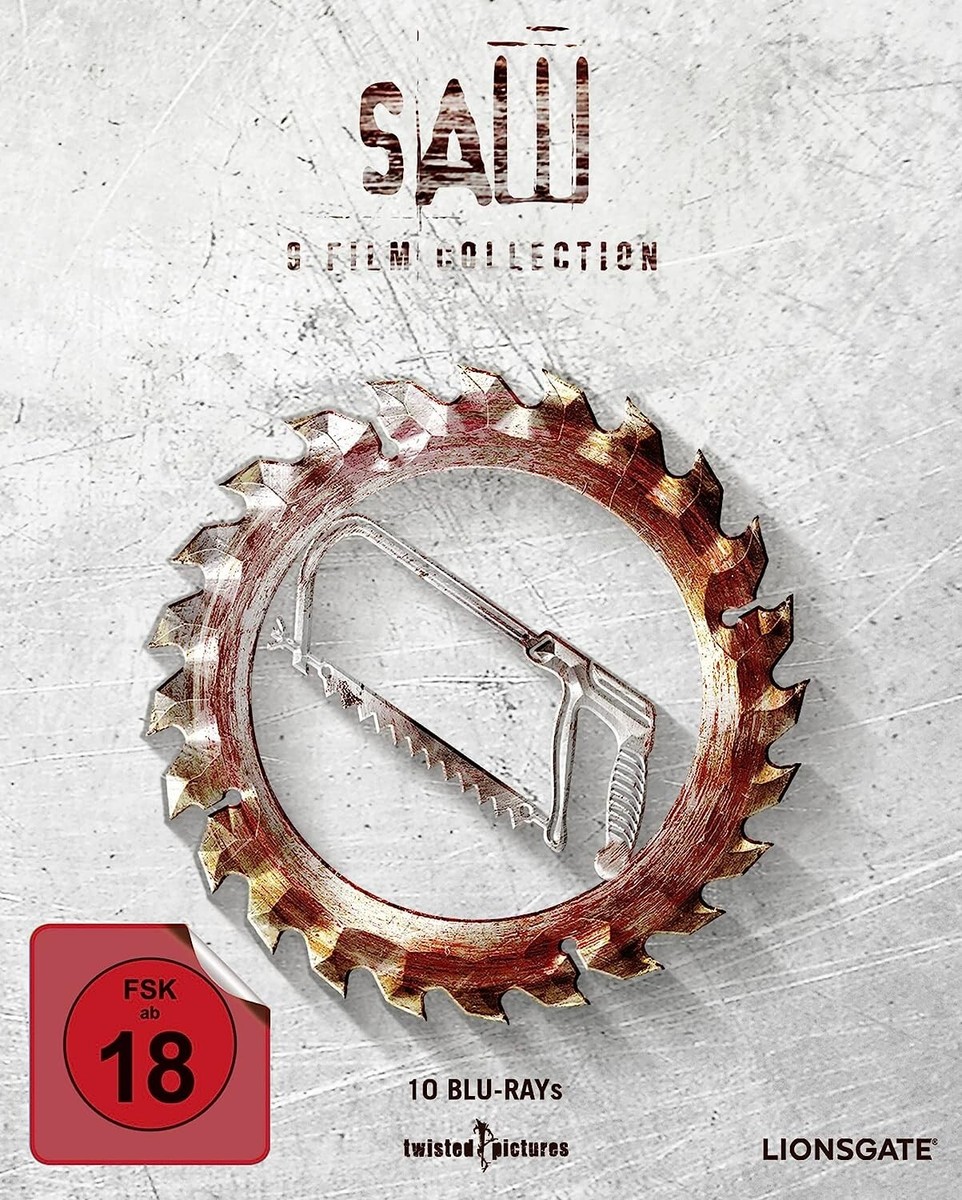 SAW COMPLETE 123456789 Jig Saw Spiral MOVIE 1-9 FILM COLLECTION