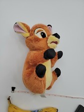  read slight discoloration in ears Disney Parks Babies BAMBI Baby Plush toy.