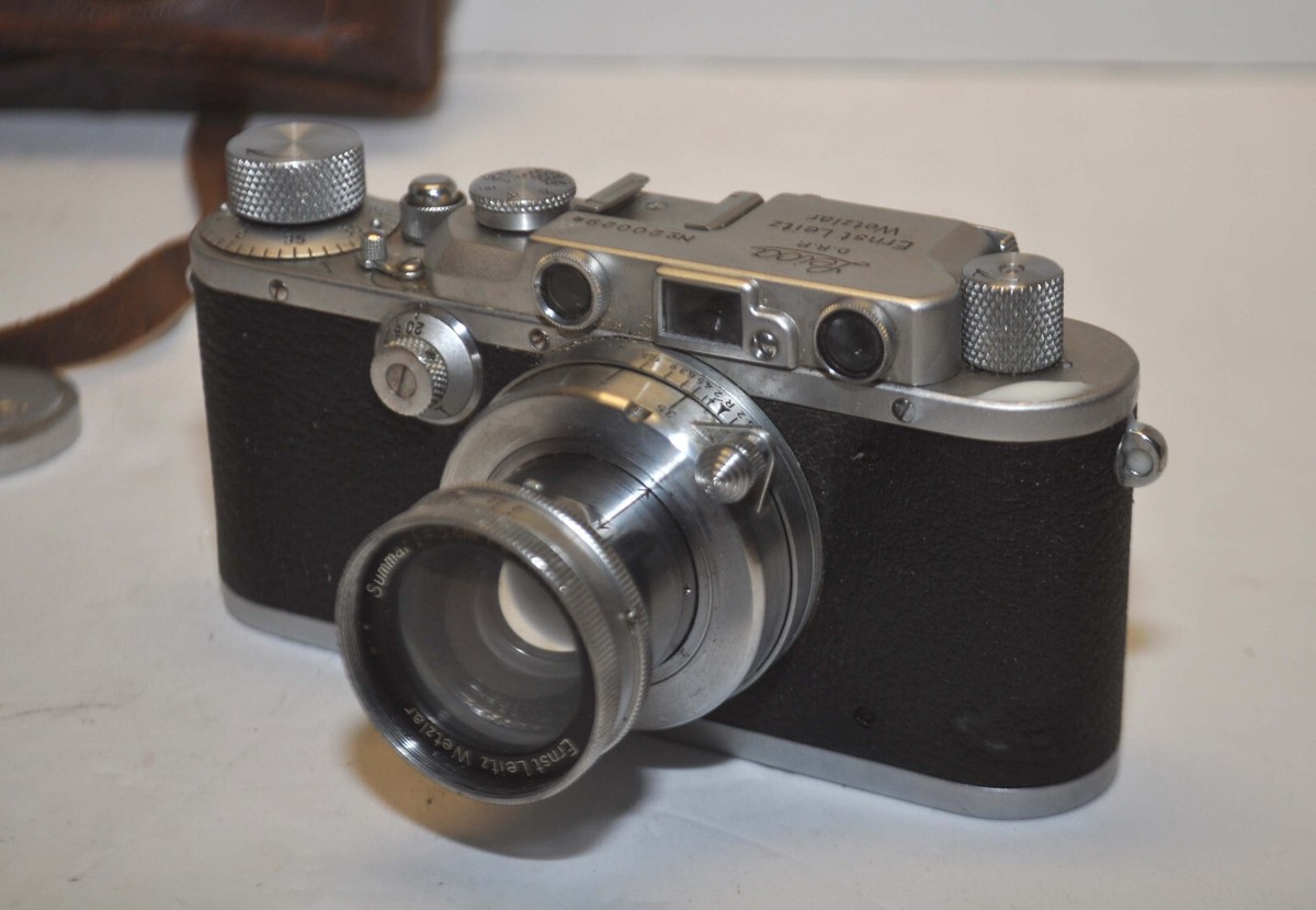 1936 Leica IIIa Rangefinder Camera Leitz Summar 5cm f/2 | eBay