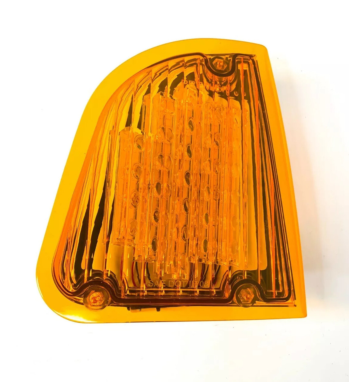 Pair Amber LED Turn Signal Lights For KW Kenworth K300 T300 T330 T600