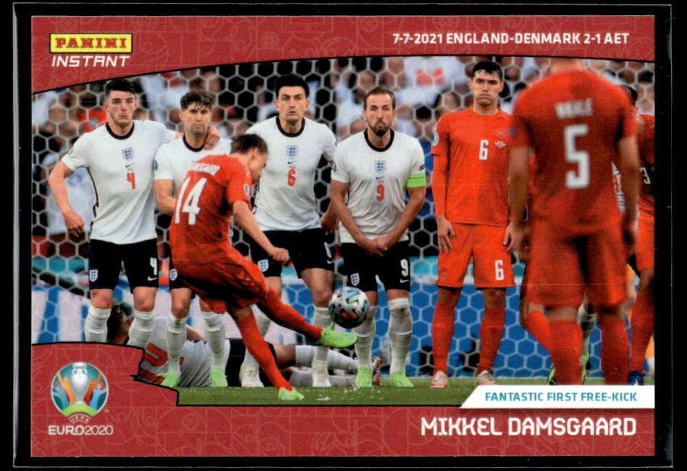 Mikkel Damsgaard 2020 Panini Instant Euro #60 RC /957 