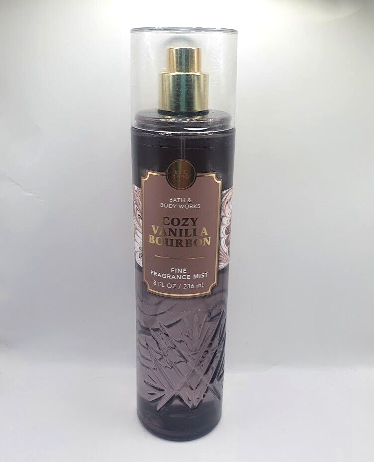 バスアンドボディワークスCozy Vanilla Bourbon ボディミスト Shop Cozy Vanilla Bourbon Fine Fragrance Mist | TH Bath & Body Works