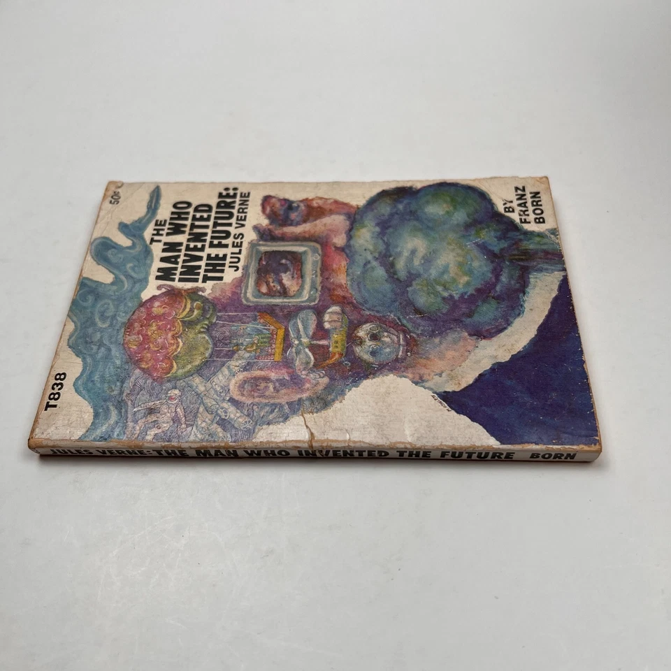 JULES VERNE: THE MAN WHO INVENTED THE FUTURE by Franz Born Scholastic Books PB Foto 3 de 4