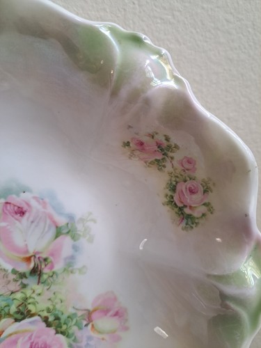 Silesia Candy Dish With Roses - Picture 6 of 8