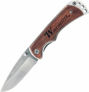 Winchester Rosewood Pocket Clip Standard 2.75" Clip Blade - Signature Series