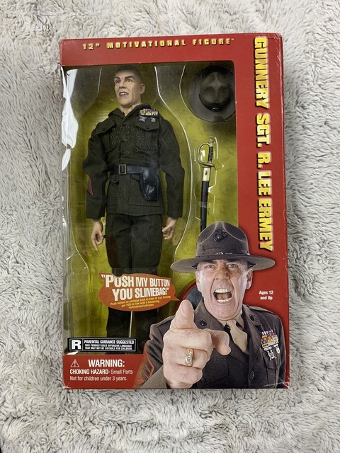 Lee Gunnery Sgt. R. Ermey Military Action Figure for sale online | eBay