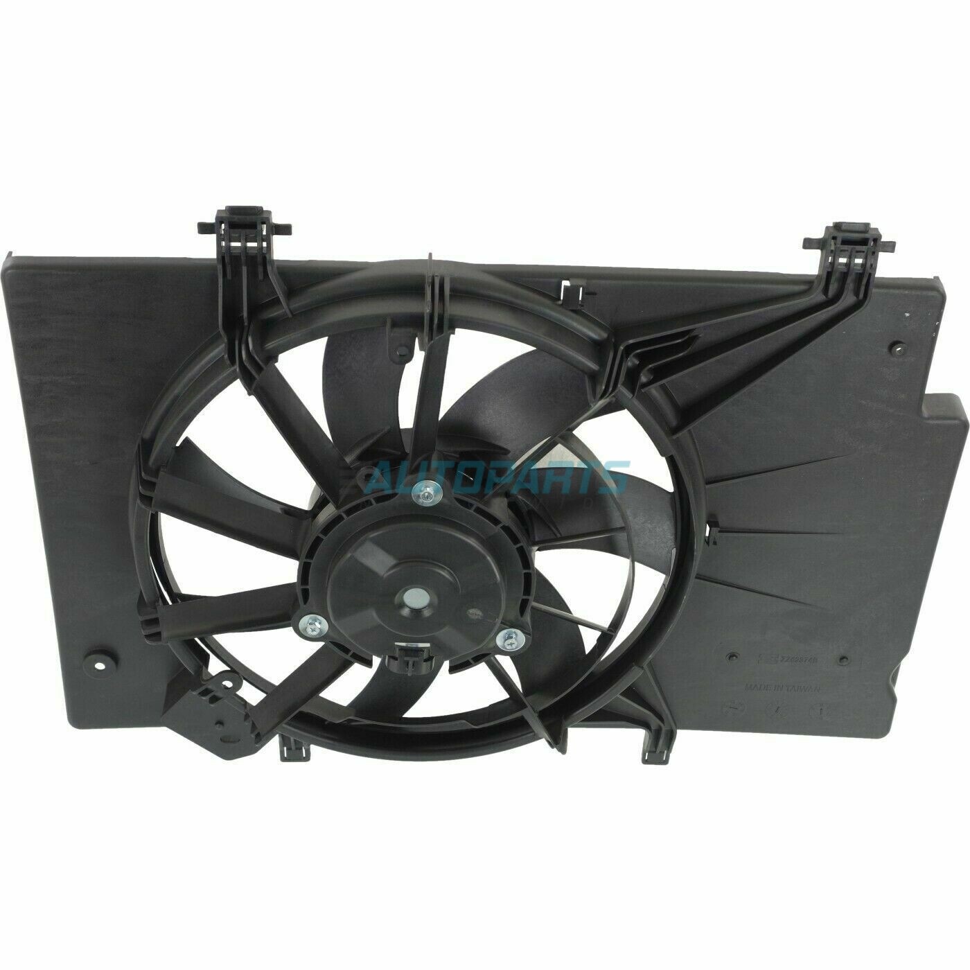 New Single Radiator Cooling Fan Assembly Fits 20112019 Ford Fiesta