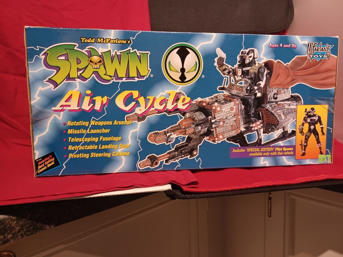 Vintage McFarlane Toys Spawn Air Cycle New In Box Sealed | eBay