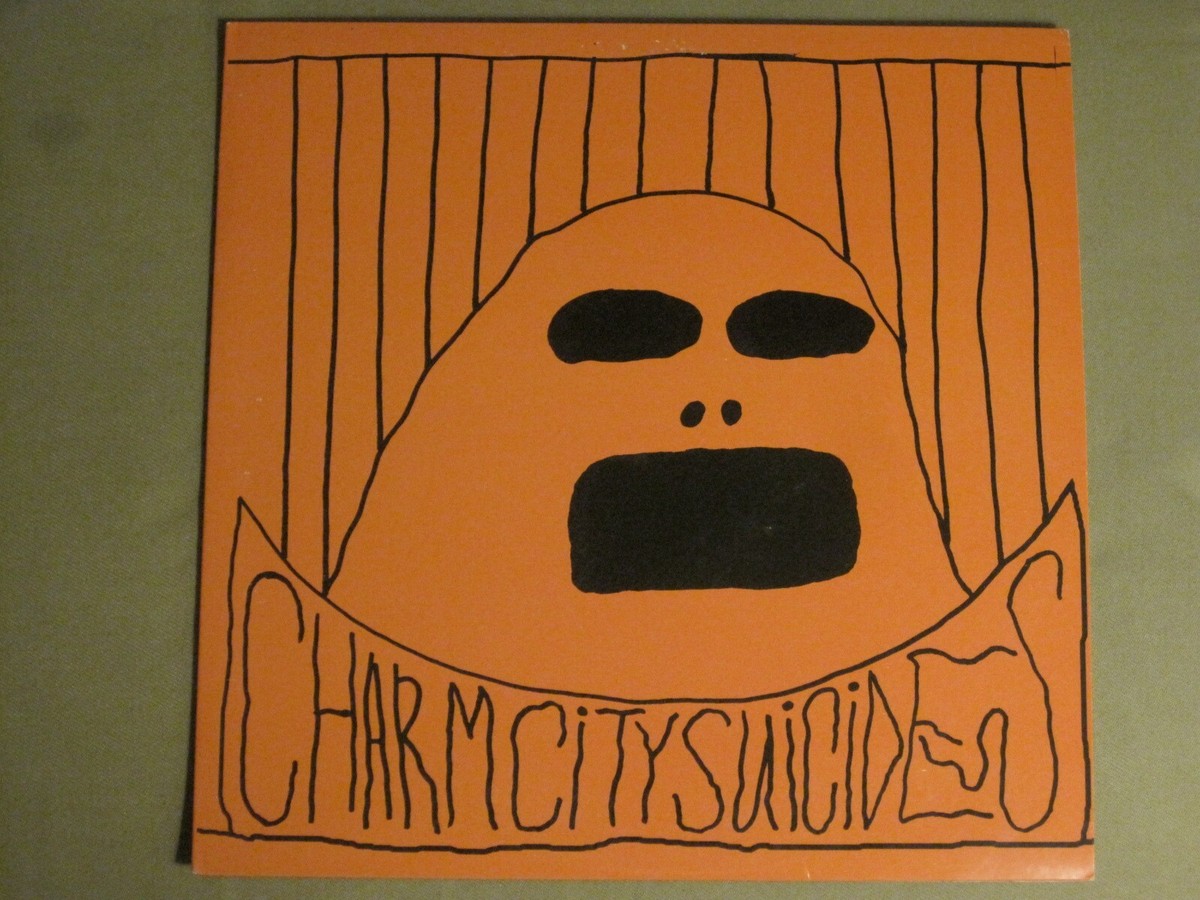 CHARM CITY SUICIDES S/T LP OG 2001 VERMIN SCUM 24 RARE BALTIMORE