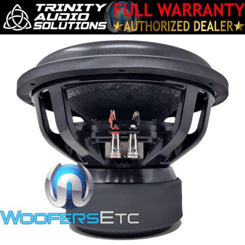 TRINITY AUDIO TAS-M15-D1 15" 6000W SUB DUAL 1-OHM CAR SUBWOOFER BASS SPEAKER NEW - Picture 1 of 5