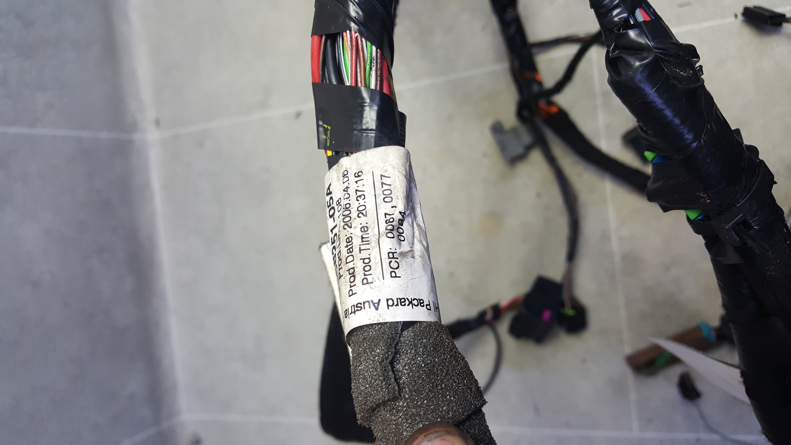 VAUXHALL CORSA C 20002006 ENGINE WIRING LOOM HARNESS 13189040 eBay