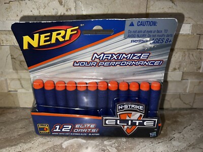 Nerf 12 Elite Darts - Works With Any N Strike Elite Blaster
