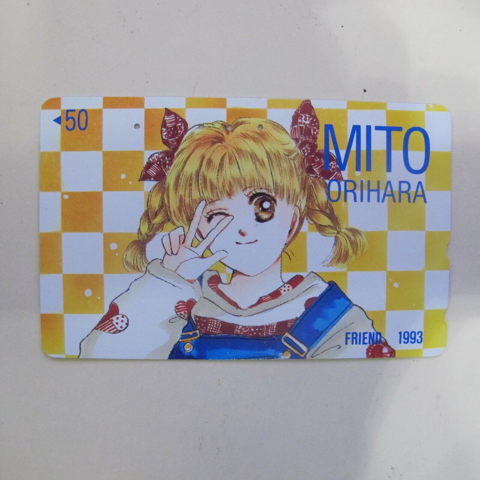 Japan Used Anime phonecard -  2m