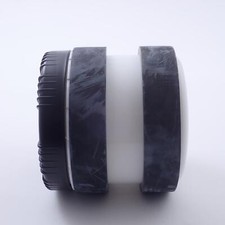 Kugelmühlenglas, Labor, 650ml, Schwarz