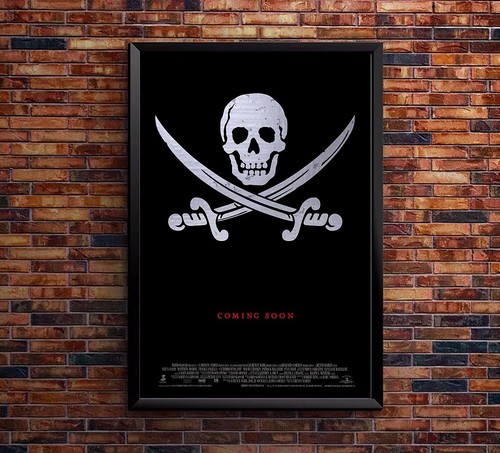 Cutthroat Island 1995 - Teaser - Vintage Pirate Classic Movie Poster - Picture 3 of 6