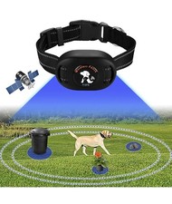 GPS Wireless Dog Fence and Outdoor Pet Barrier 2 in 1 Range 97-3280ft Dog Fence