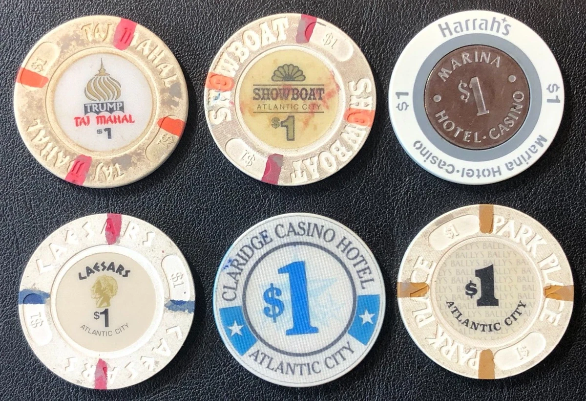 大西洋城$1 赌场筹码| eBay