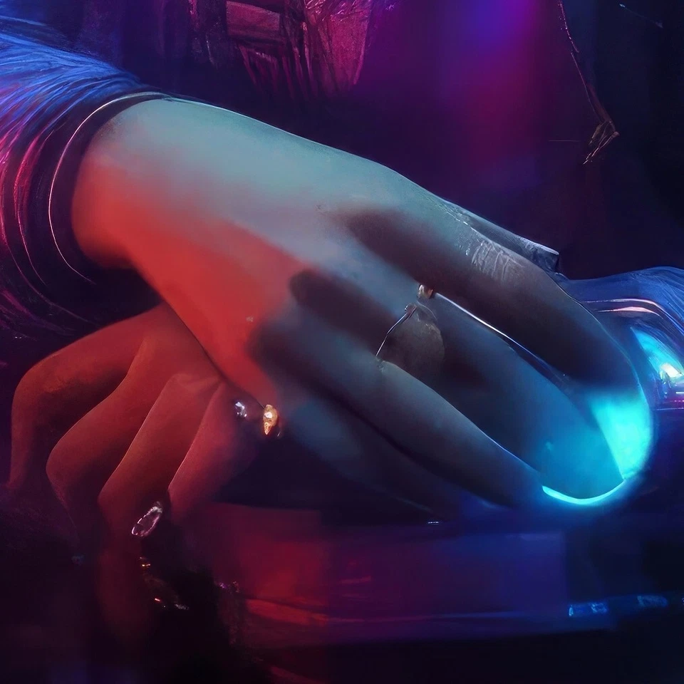 JACOB HITT Grande 30X40CM Mona Lisa Futurista con Certificado de Autenticidad Digital Foto 4 de 4