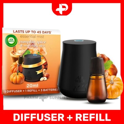 Air Wick Pumpkin Spice & Everything Nice Essential Mist Kit Lufterfrischer 20ml