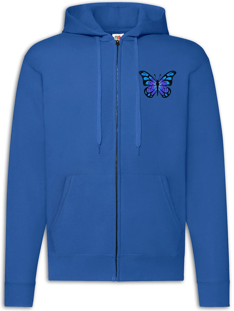 Butterfly I Zipper Hoodie Tattoo Butterflies Monarch display table