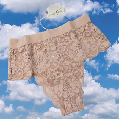 Free People- We are HAH -Spin Me Panty in Copper Rose- Size XS NEW