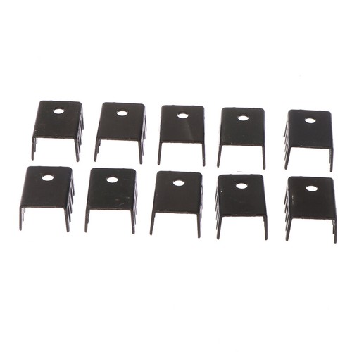 10pcs TO-220 Aluminum Profile 7805 Heatsink 781 Radiator Heat Sink 19*15*10MM - Bild 10 von 12
