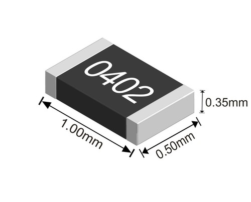 SMD Resistors 0402 1% Full Range Available 0 ohm to 10M ohm 20 pack - Picture 3 of 14