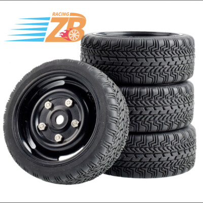 1/10 Rc Onroad Wheels Rubber Tires for Hpi Rs4 Tamiya tt01 HSP FW06 Traxxas 4tec
