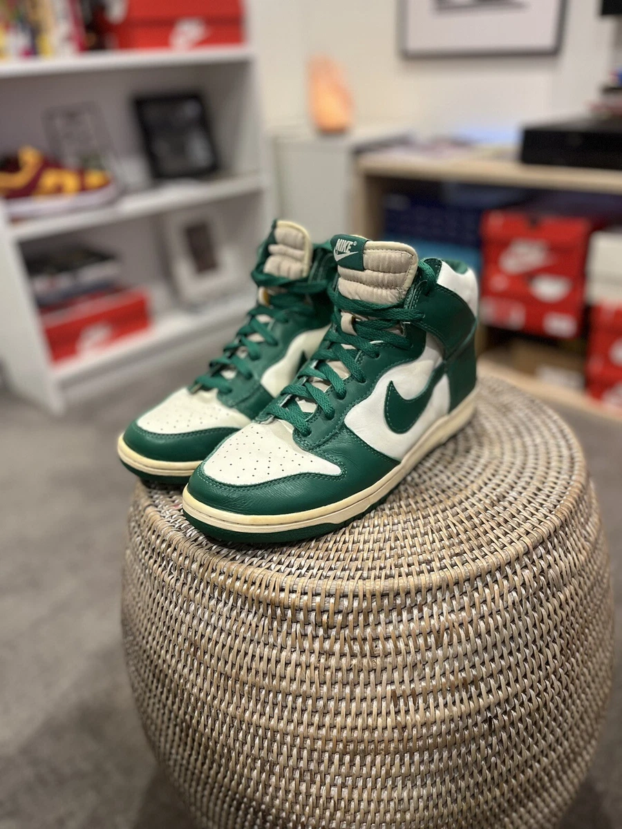 RARE Nike Dunk High Vintage Pine Green 10.5 (2008)