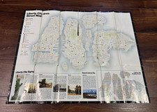 Grand Theft Auto IV 4 Liberty City XBOX 360 Foldable Poster Insert Manual Only