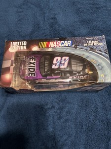 JEFF BURTON Autographed 99 Racing Champions Under the Lights EXIDE 1:24 Die Cast
