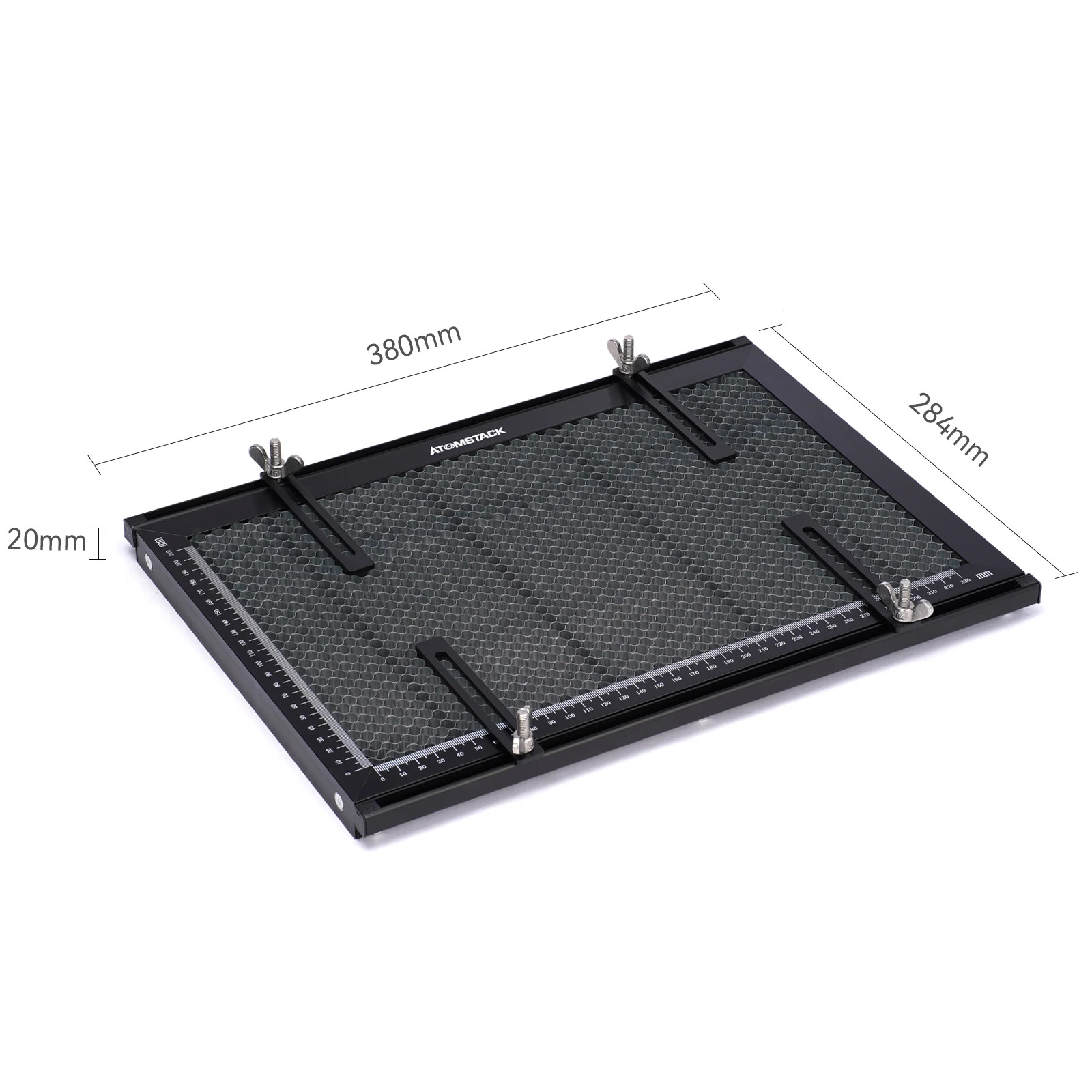 Nid d'abeille pour découpe laser ATOMSTACK grille de protection de table 380x284mm - 2