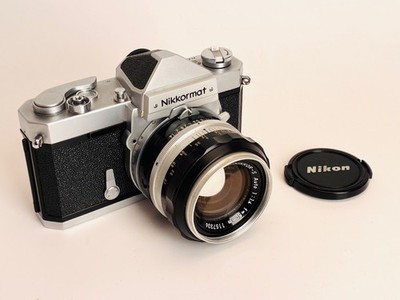 Nikkormat FTN mit 50mm F1,4 plus Tasche