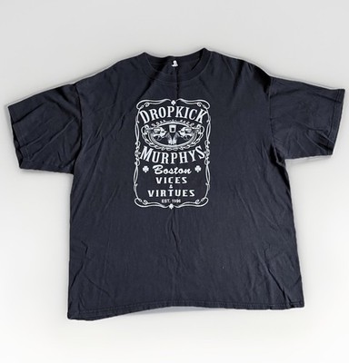 Dropkick Murphys Band Short Sleeve T-Shirt Vintage, Size 2XL (RARE)