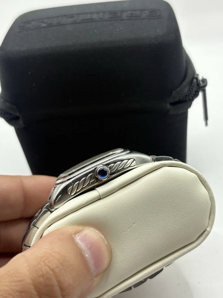 Reloj Pulsera David Yurman Pura Sangre Blanco Unisex Adulto T301-LST Foto 3 de 4