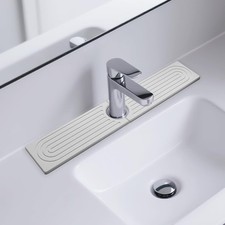 Stone Faucet Mat for Kitchen Sink-Diatomite Kitchen Sink Faucet Mat,Quick-Dry Wa