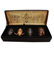The Elder Scrolls V Skyrim Dragon Priest Masks Set of 4 Nahkriin Konahrik Miraak