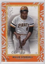 2022 Topps Rip Orange Ripped 63/75 Willie Stargell #59 HOF 4z8