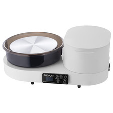 Pottery Wheel for Adults - 11" Aluminum Turntable, 450W Electric Table Top Wheel