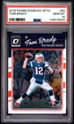 2016 PANINI DONRUSS OPTIC #62 TOM BRADY PSA 10
