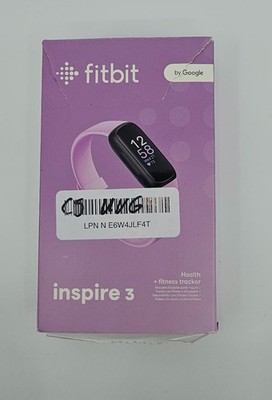 Fitbit Inspire 3 Heart Rate Monitor Health & Fitness Tracker - Lilac Bliss