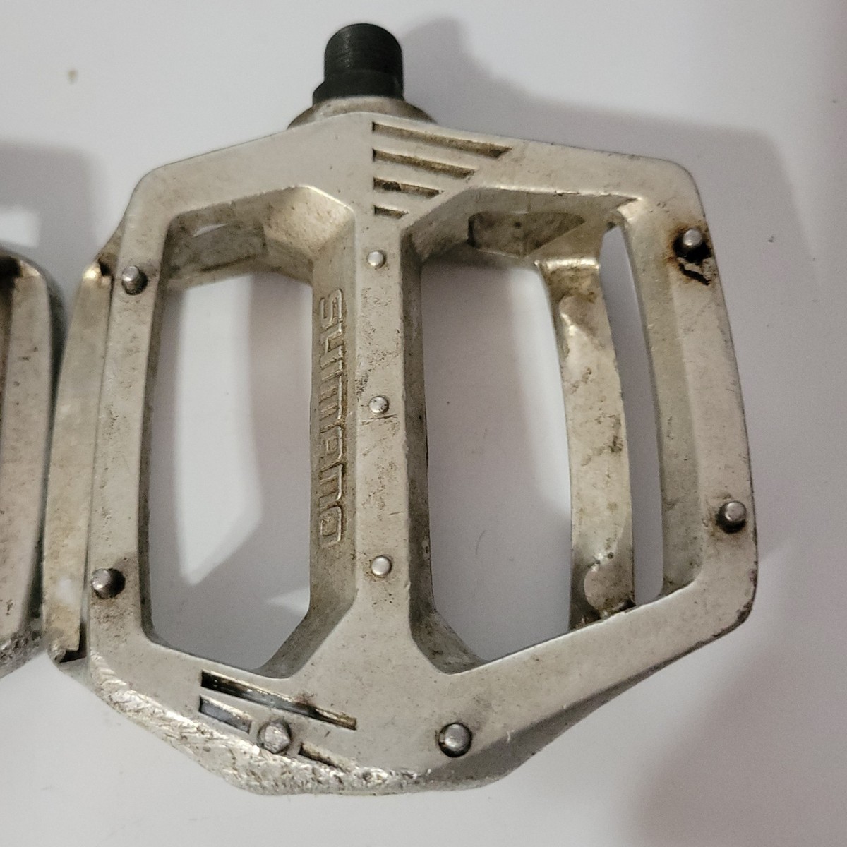 old Shimano DX pedals 9/16 platform bmx freestyle bike fit 3