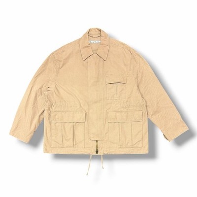 ACNE STUDIOS Military jacket outer OUTW000982 beige Size 48 Cotton