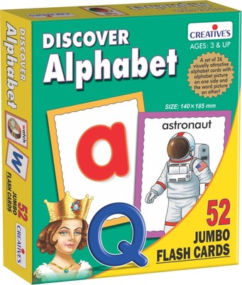 CRE0454 - * Creative Educational - Discover Alphabet (Blitzkarten)