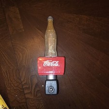 Vintage Coca Cola Bottle Night Light Red Plug In Sparkle Glow Nightlight